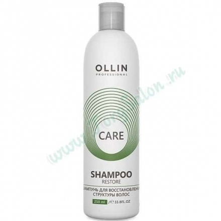 Шампунь для восстановления структуры волос «Restore Shampoo», Care, Ollin, 250 мл