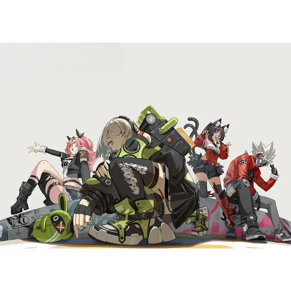 Постер Gentle House - Zenless Zone Zero