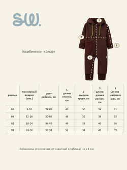 Комбинезон утепленный, Фисташка