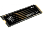 SSD накопитель MSI Spatium M480 2ТБ, M.2 2280, PCIe 4.0 x4, NVMe [S78-440Q150-P83]