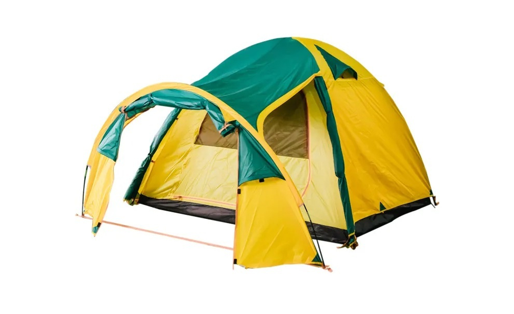 Палатка 4-х местная летняя кемпинговая СЛЕДОПЫТ ENISEY-4