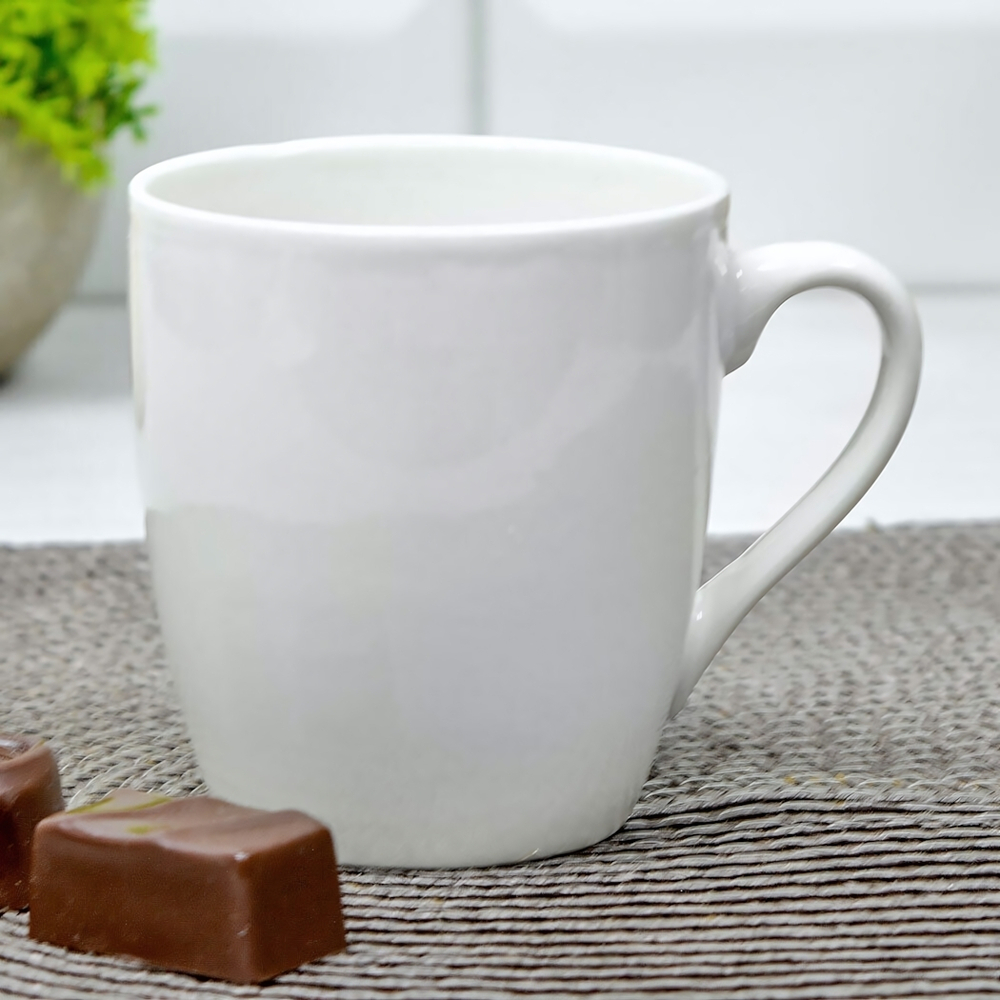 Кружка 250мл без деколи, фарфор