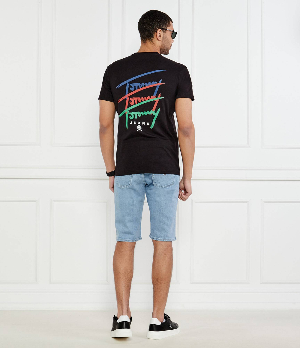 Футболка Tommy Jeans - черный(DM0DM20771)