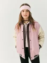 Бомбер с утеплителем "Роза" 7+