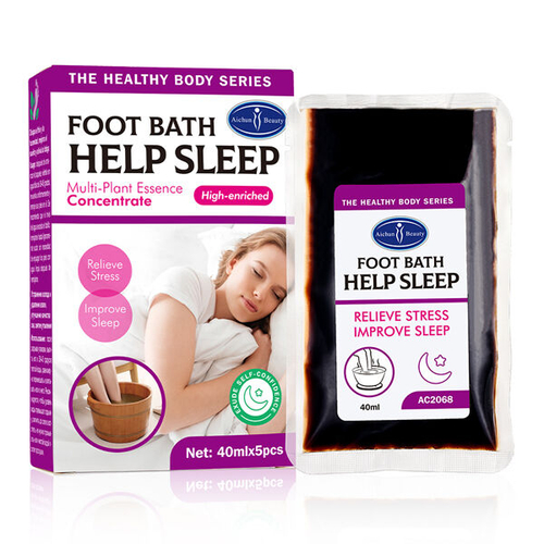 (Набор) Ванночка-концентрат для ног улучшение сна Aichun Beauty Heip Sleep Foot Bath, 40мл *5 шт