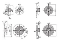 Вентилятор осевой A2E200-AH38-01