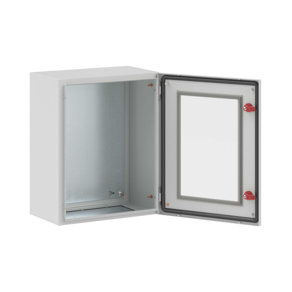 Корпус навесной ST c М/П с прозрачной дверью ВхШхГ 500x400x250 мм