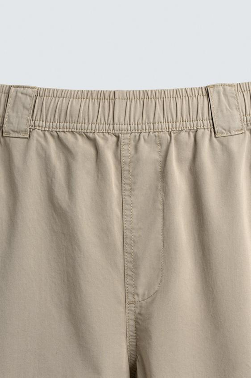 ZARA ХЛОПКОВЫЕ БРЮКИ RELAXED FIT, РЫЖЕВАТО-КОРИЧНЕВЫЙ