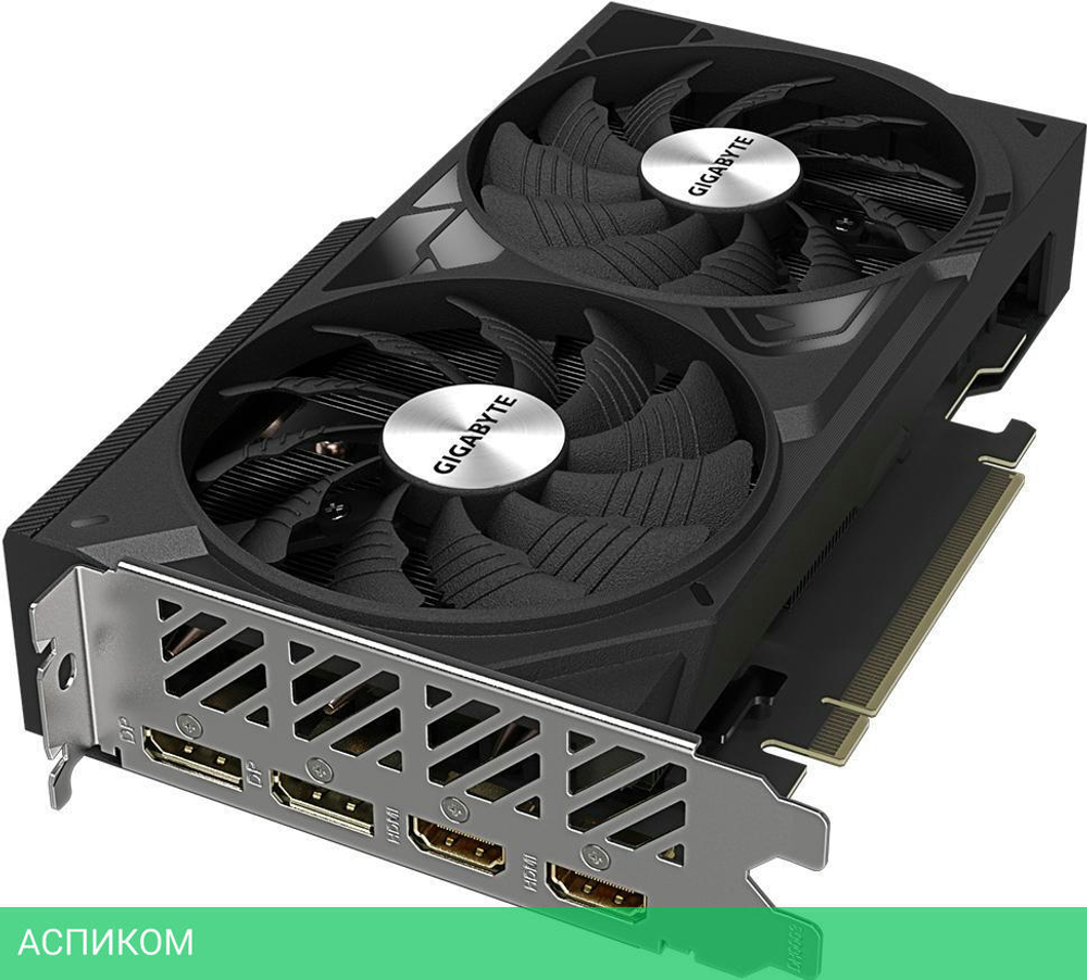 Видеокарта GigaByte RTX4060Ti Windforce OC 8GB (GV-N406TWF2OC-8GD)