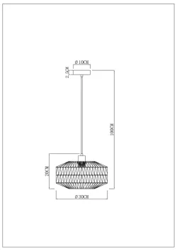 Подвесной светильник Arte Lamp BRUSHWOOD