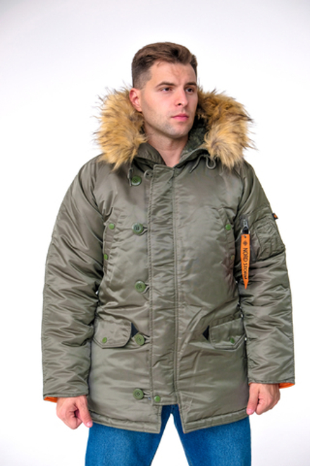 Парка флисовая Husky Olive