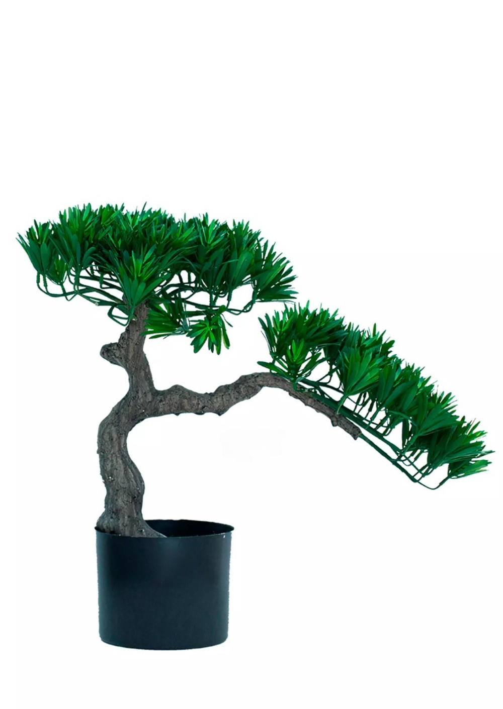 Бонсай листовой в. 45 см/ ш. 50 см (черный ствол)