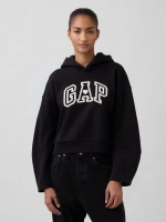 Свитшот VintageSoft с укороченным кроем и рукавами-фонариками - GAP