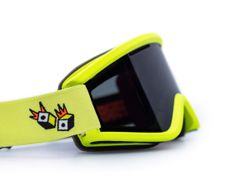 Маска ASHBURY BLACKBIRD Dice (DARK SMOKE LENS/YELLOW SPARE)