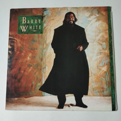 Винтажная виниловая пластинка LP Barry White The Man Is Back (Germany 1989)