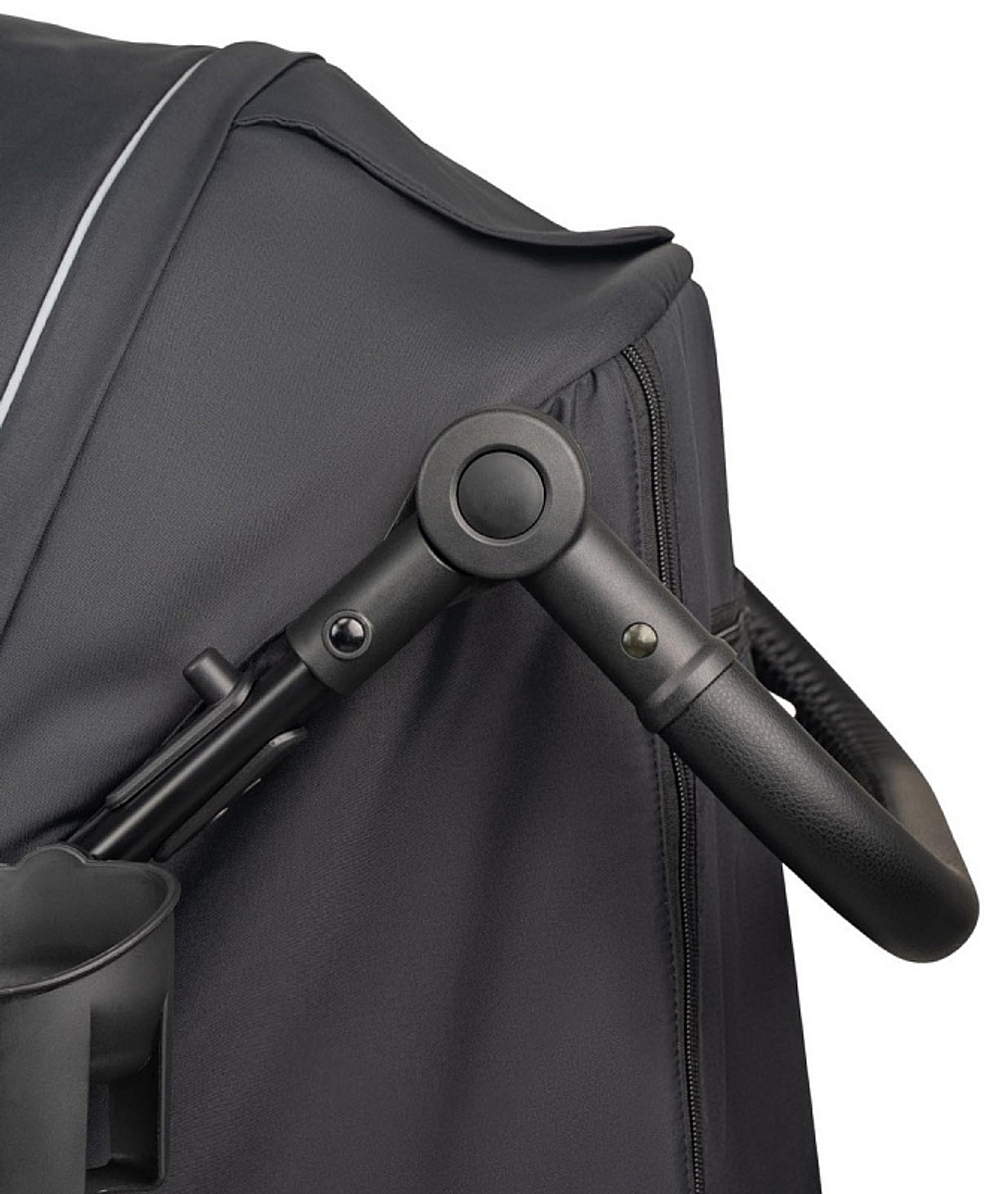 Детская прогулочная коляска Indigo Epica XL Air с сумкой 2025 черный