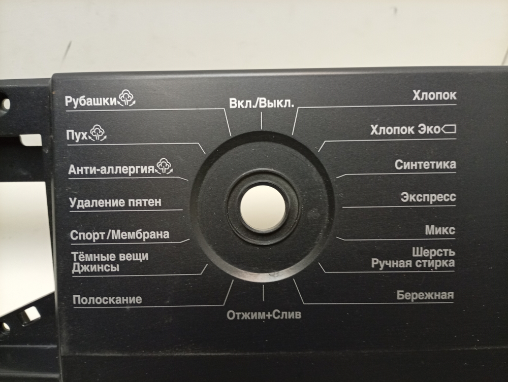 WSPE6H612A кт41 Передняя панель для стиральных машин Beko 7323510001 б/у