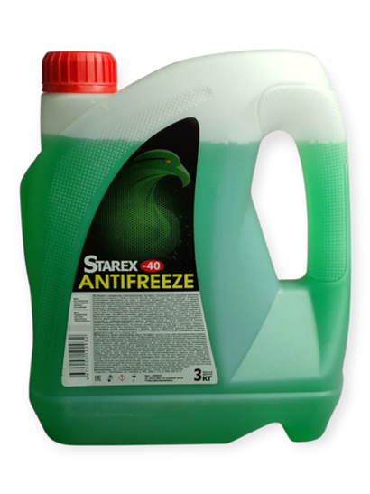 Антифриз STAREX Green -40  3кг