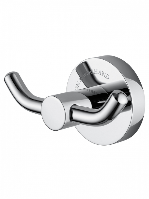 Двойной крючок для ванной WONZON & WOGHAND EASY, Хром (WW-8125)