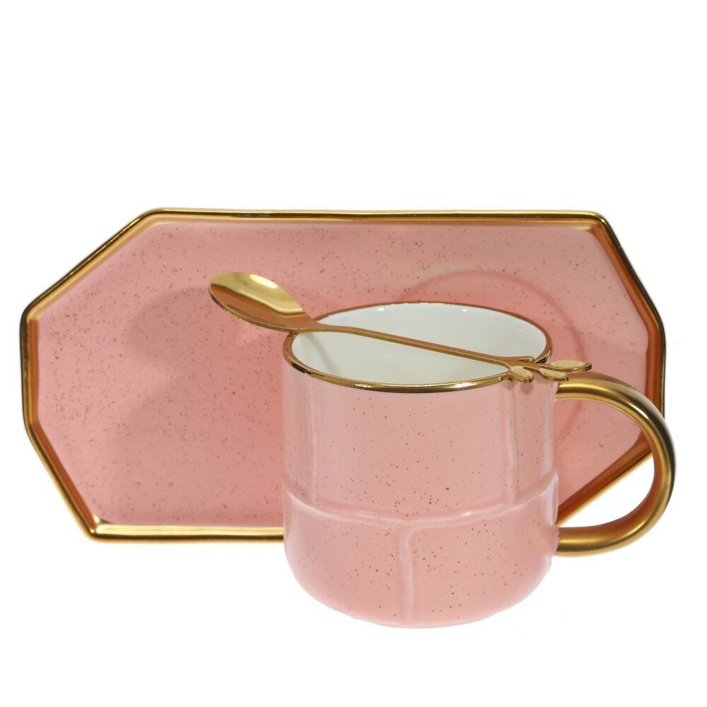 GAEM Кружка с блюдцем и ложкой, 300 мл, L20,5 W10,5 H8 см, 2в.