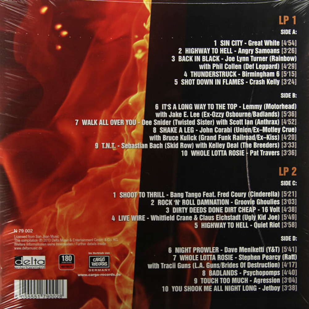 Сборник / Rock Legends Playing The Songs Of AC/DC (2LP)