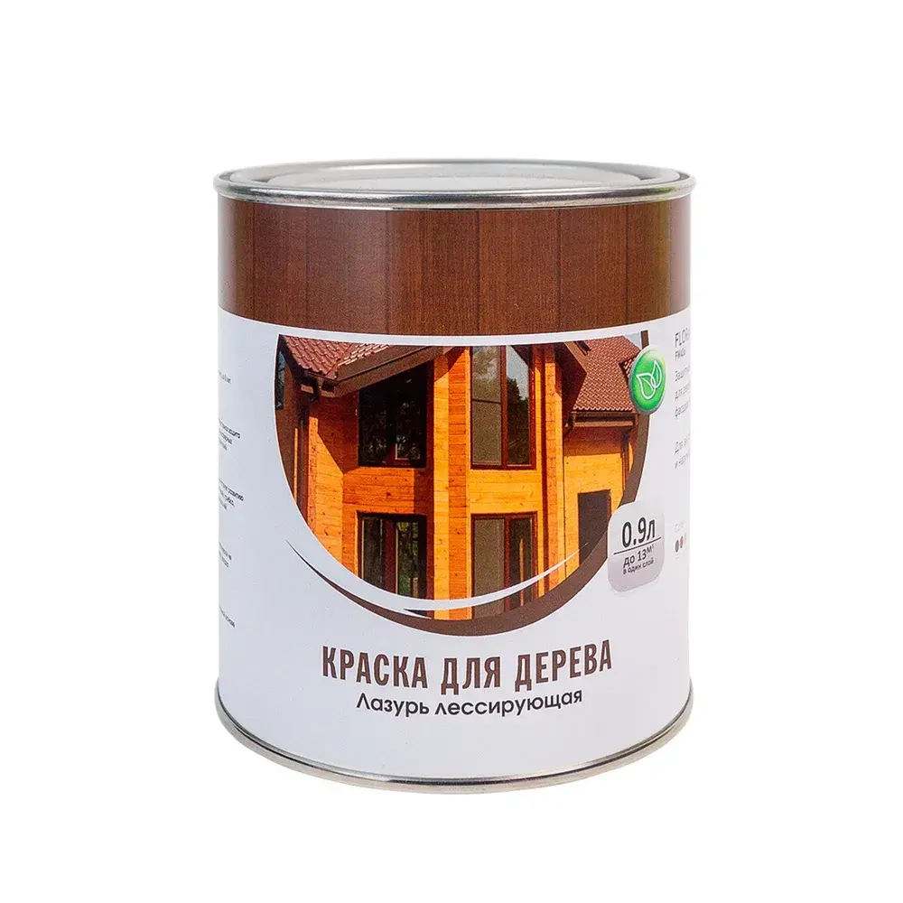 Краска для дерева Лазурь Венге 0.9л