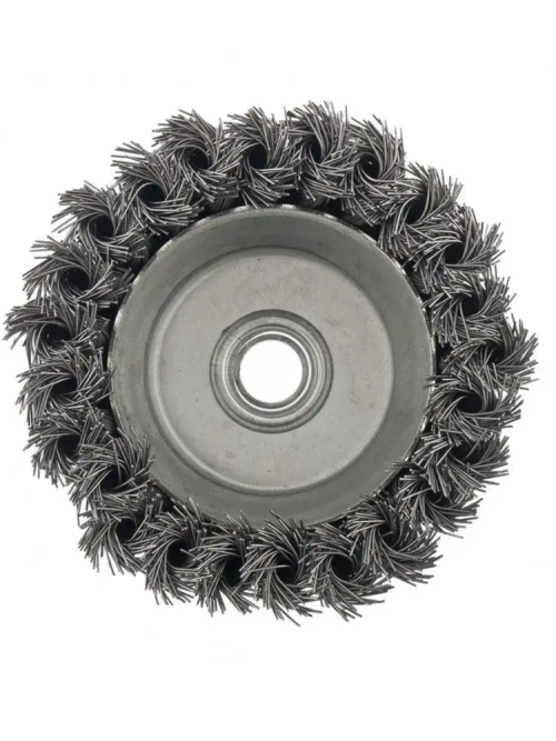 Набор щеток металлических для УШМ 100мм стальные 2шт