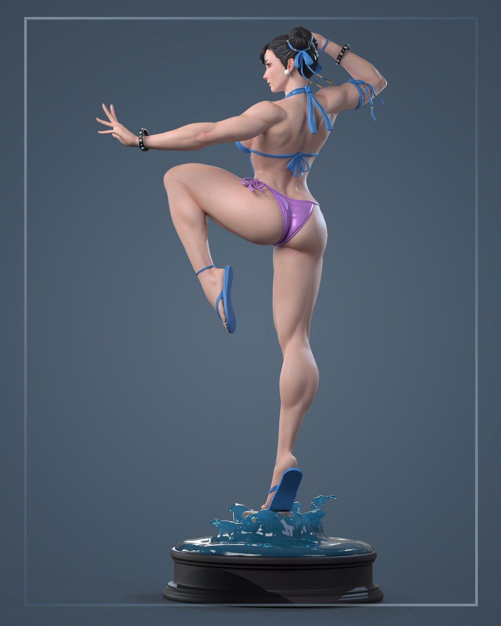 Чунь Ли Фигурка Chun-Li Street Fighter