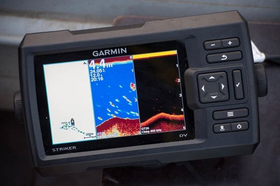 Эхолот Garmin Striker 5 комплект для зимней рыбалки 010-01552-11 для рыбалки