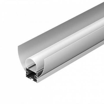Профиль для прямоугольных светильников 2м 036343 серебристый ARH-POWER-W154-COMFORT-2000 ANOD Arlight