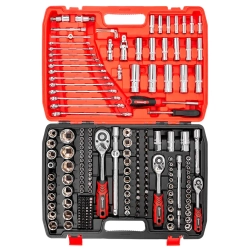 Набор инструментов 216пр. 1/4''3/8''1/2''(6гр.)(4-32мм) FORCEKRAFT FK-38841New