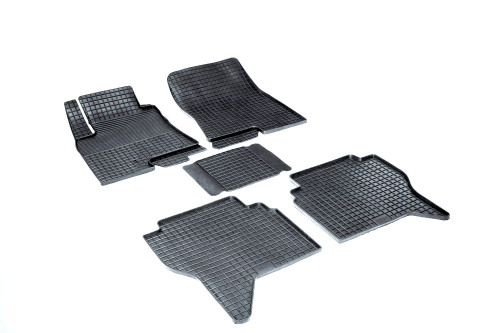 Резиновые коврики Сетка для Mitsubishi Pajero IV 2006-н.в., Seintex.00561