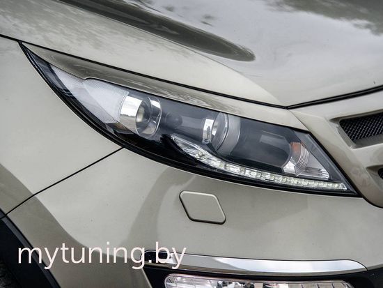 Реснички на фары для Kia Sportage III