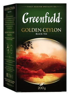 Чай черный листовой Golden Ceylon, 200 гр