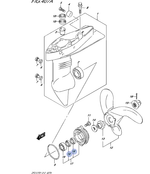 Сальник гребного вала 09282-12008-000