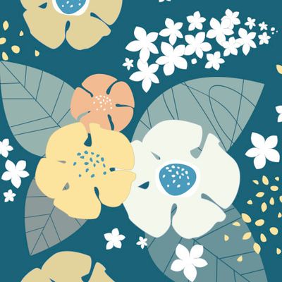 Цветы и ветер