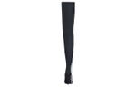 Balenciaga X Adidas Knife Over The Knee Boots "Black White" Women"s