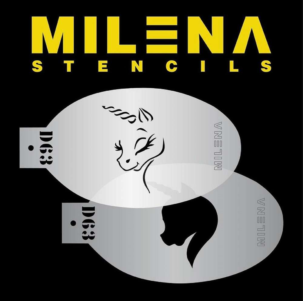 Трафарет Milena D63