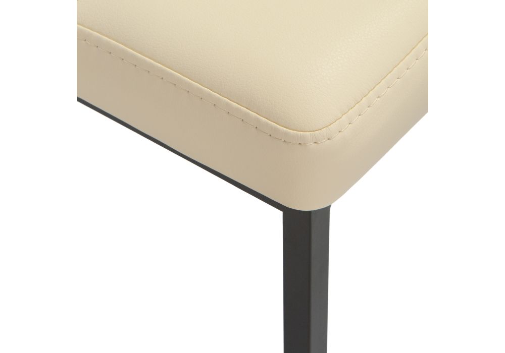 Банкетка Дион кожзам d1 / черный матовый