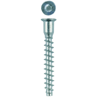 ЗУБР 7 x 70 мм, цинк, 1800 шт, винт-конфирмат (4-308050-70-070)