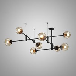 Люстра на штанге GAP черный