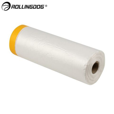 Rollingdog Укрывная пленка с малярной лентой Washi 3,2х16м
