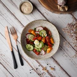 Салатник 800 мл d 19,3 см h4,7 см Brown Spider Silk P.L. Proff Cuisine [6]