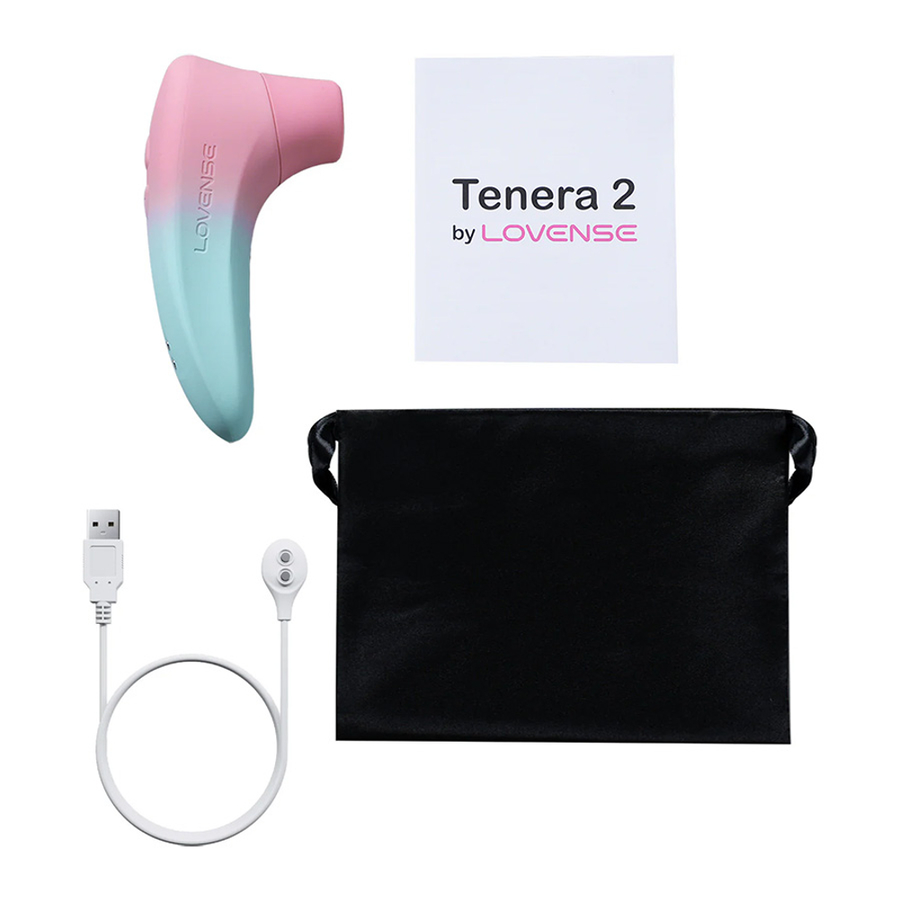 Вакуумно-волновой стимулятор клитора с управлением через приложение Lovense Tenera 2 PulseSense Pressure Wave Clitoral Stimulator