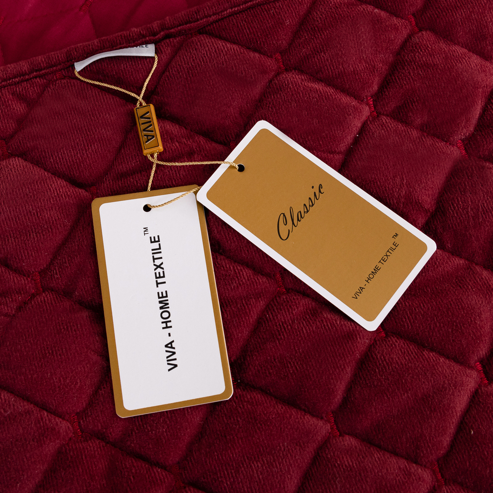 Велюровое покрывало ромб OVF016