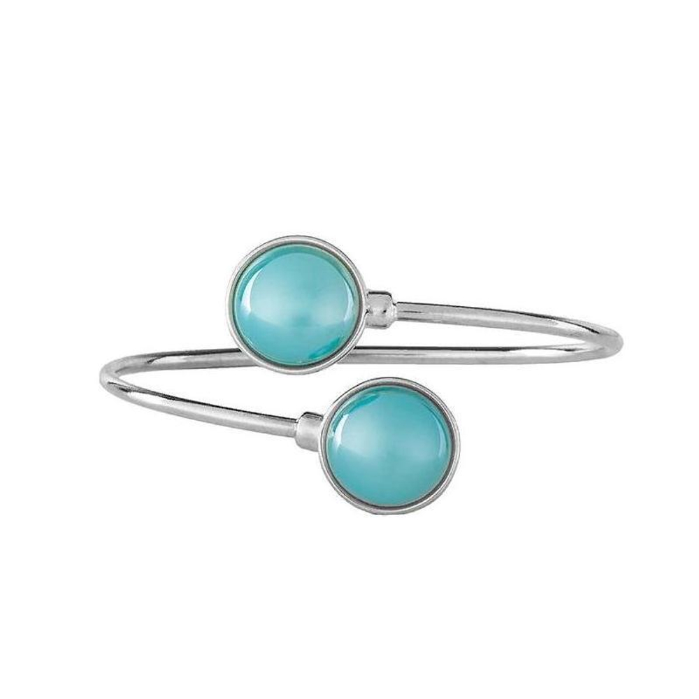 Браслет Possebon Pearl Blue Sky Agate C1366.21 BL/S