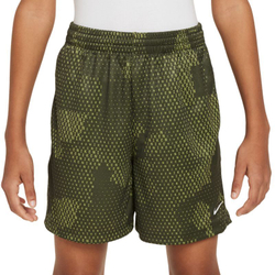 Шорты для мальчика теннисные Nike Kids Multi Dri-Fit Shorts - cargo khaki/white