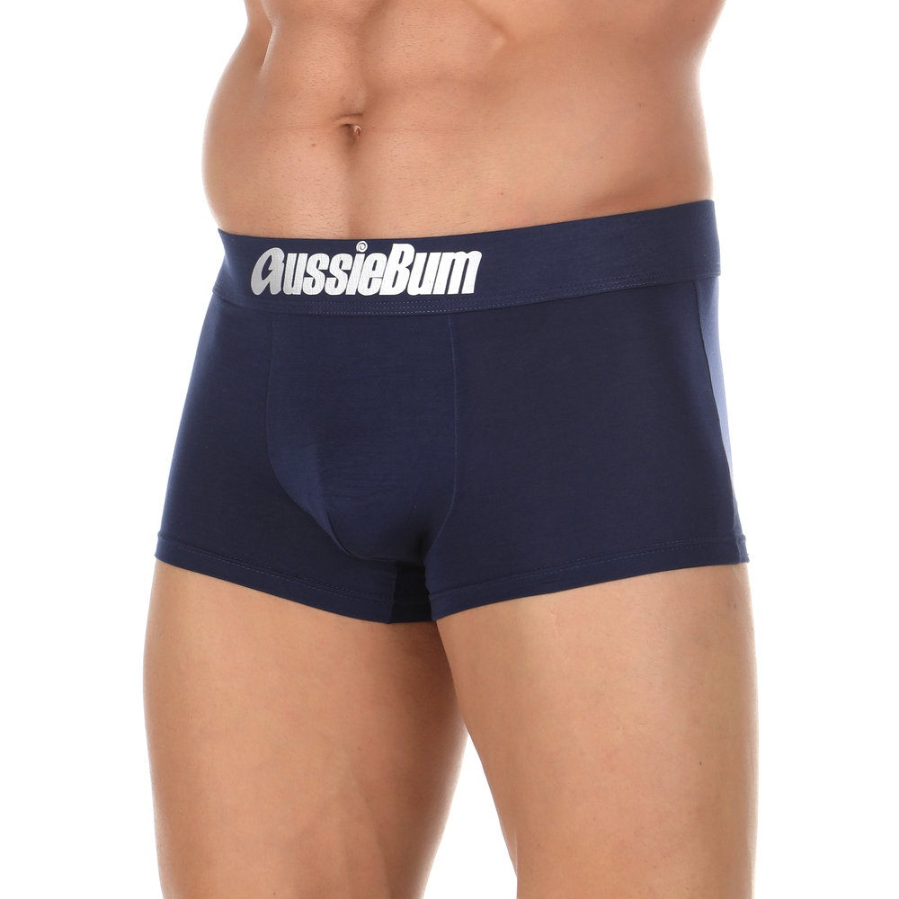 Мужские трусы боксеры темно-синие AussieBum