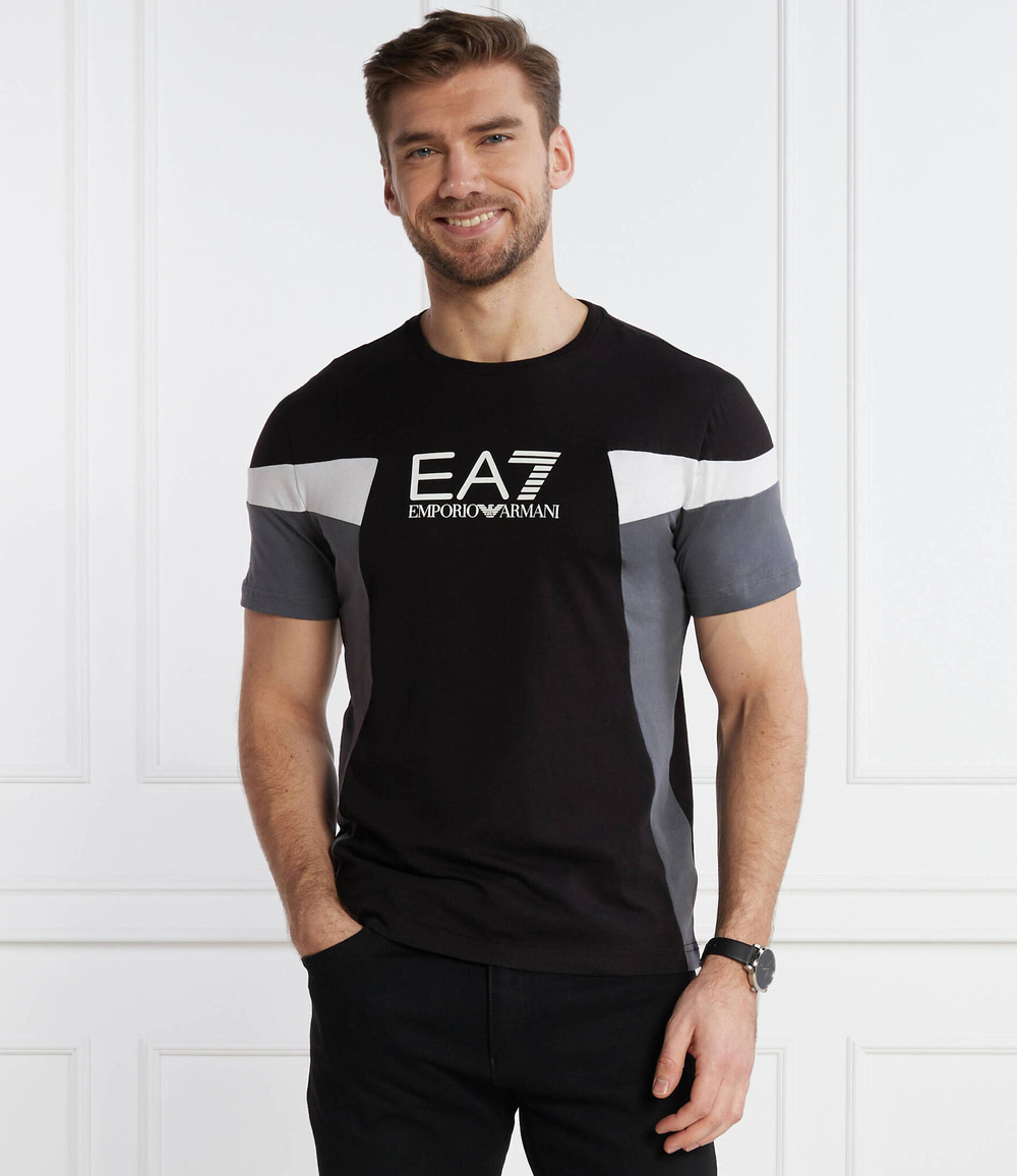 Футболка EA7 - черный(3DPT10 PJ02Z)