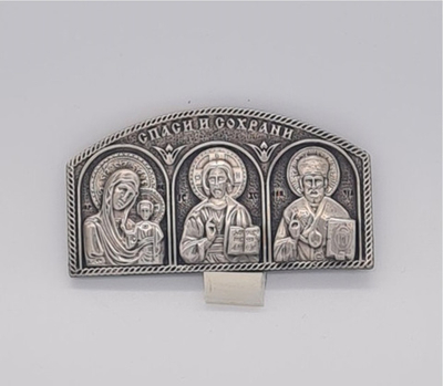 Икона авто триптих сер. сред.6*3арка (КовБ) 10669654